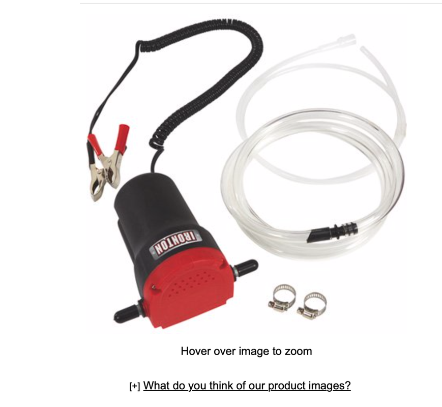 Thinking about vacuuming your oil? Here's what I've used.