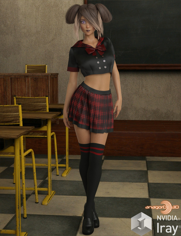 VERSUS - dForce School Uniform for Victoria 8 VERSUS - dForce School Uniform for Victoria 8