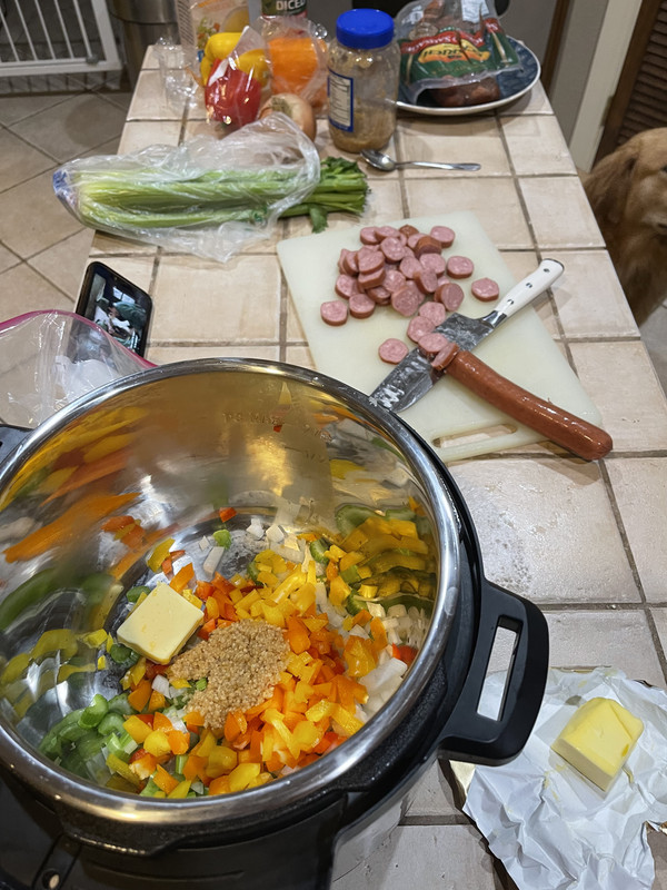 Jambalaya day at my house