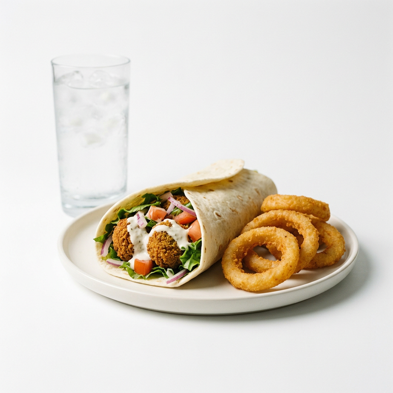Menú Kebab Falafel