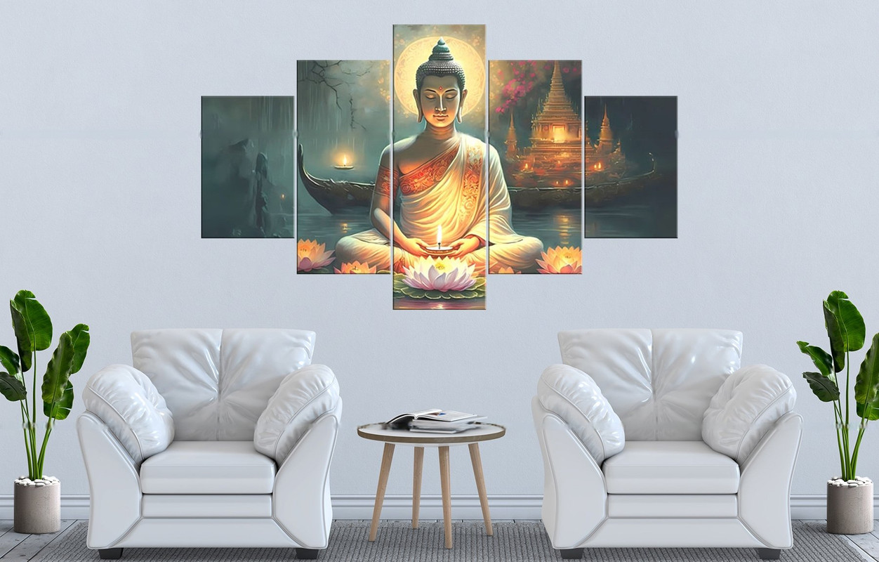 Traditional Hindu mural art