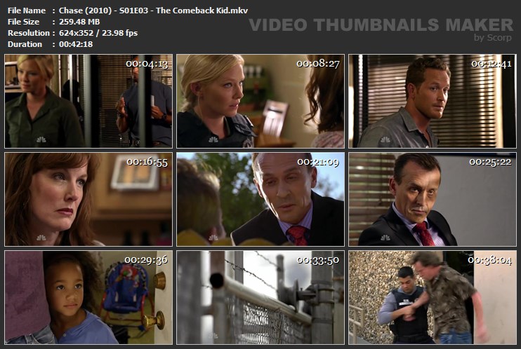 Chase (2010) - S01E03 - The Comeback Kid.mkv