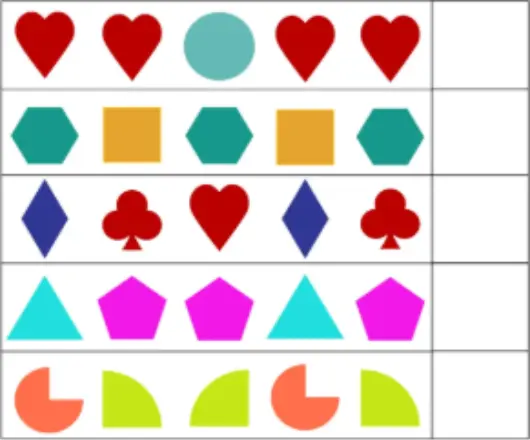 Pattern to be extended