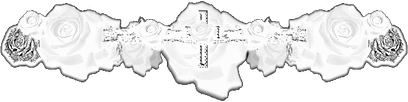 roses with a cross