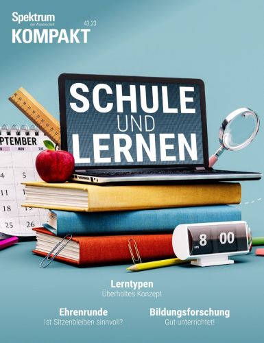 Cover: Spektrum der Wissenschaft Kompakt Schule und Lernen No 43 vom 31  Oktober 2023