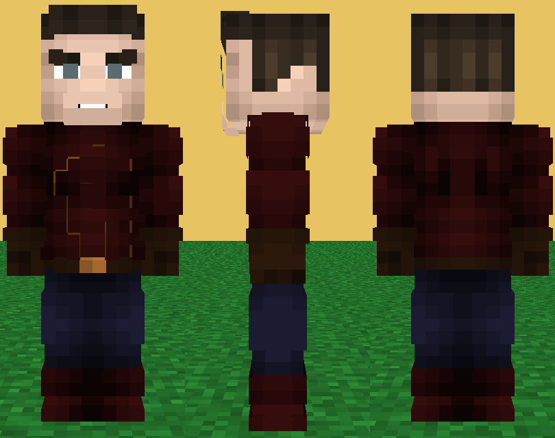 Hunter Zolomon | The Flash - CW Minecraft Skin