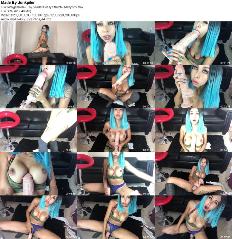 kinkyjasmine_-_Toy_Solider_Pussy_Stretch_-_Manyvids