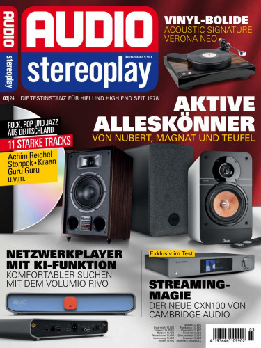 Cover: Audio Stereoplay Magazin No 03 März 2024