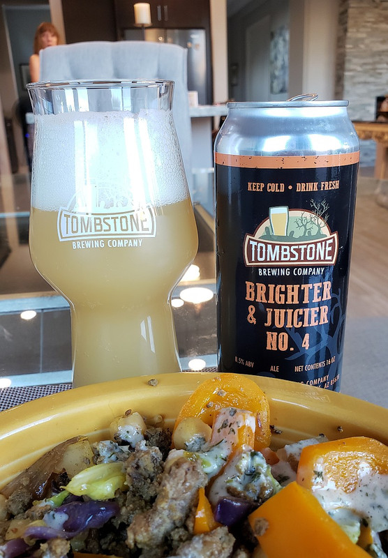 Tombstone Brighter and Jucier No 4 Ale