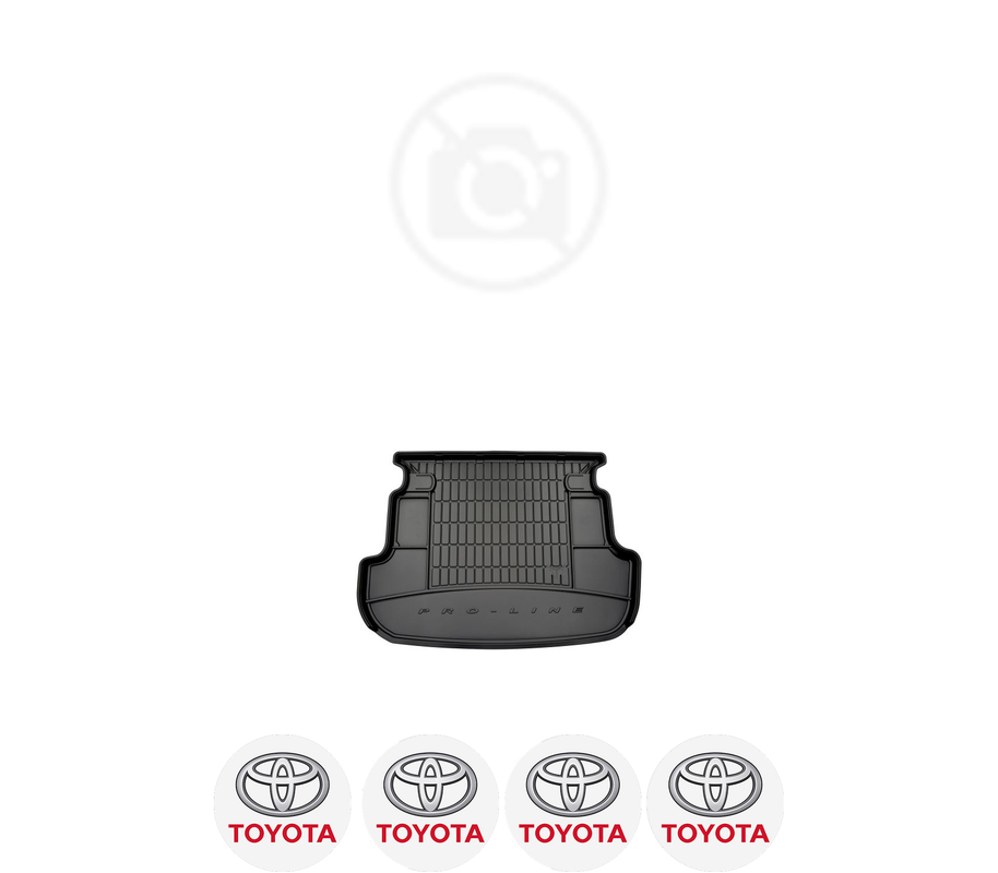 Tavita Portbagaj TOYOTA COROLLA SDN | E15 din 2006-2013, Protectie Portbagaj Auto, 4x Stickere auto cu TOYOTA