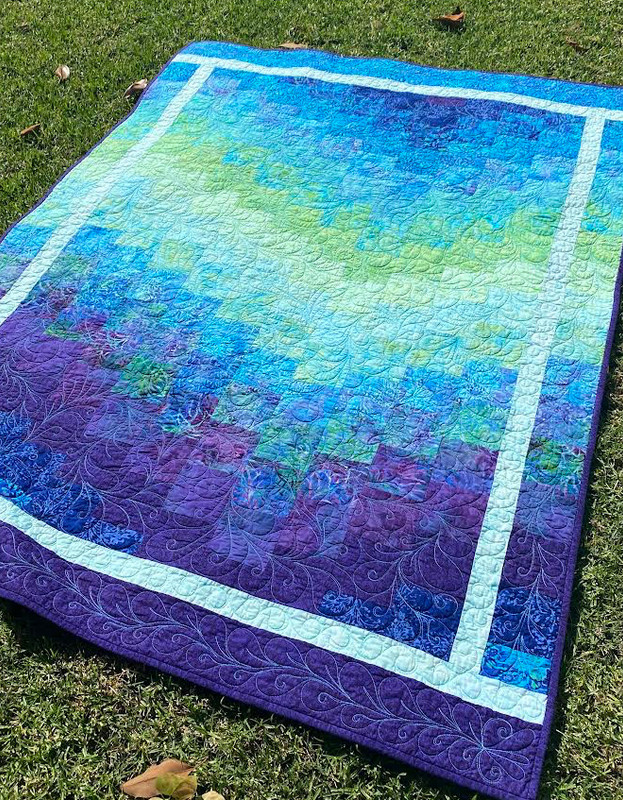 Quilt In A Day Color Wheel Quilt Eleanor Burns Signature Pattern by