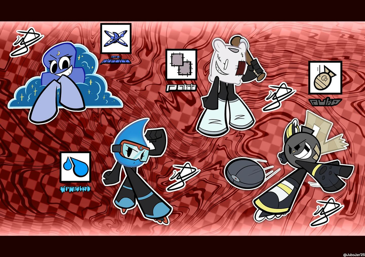 BFDI: Graffiti n' Grind AU