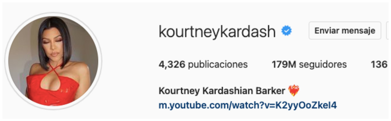 Kourtney Kardashian cambia oficialmente su nombre tras casarse con Travis Barker