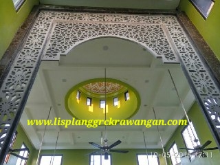TLP/WA 081292516858, Jual Krawangan Masjid Murah, Lisplang, Kubah Di Tangerang