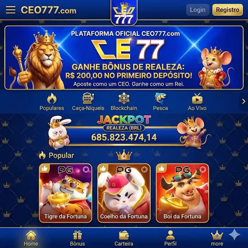 CEO777 Banner Principal