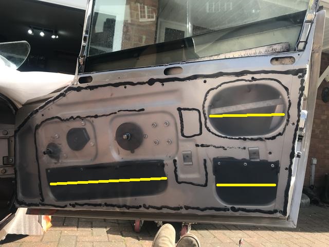 Door internal water shield - The 'E' Type Forum