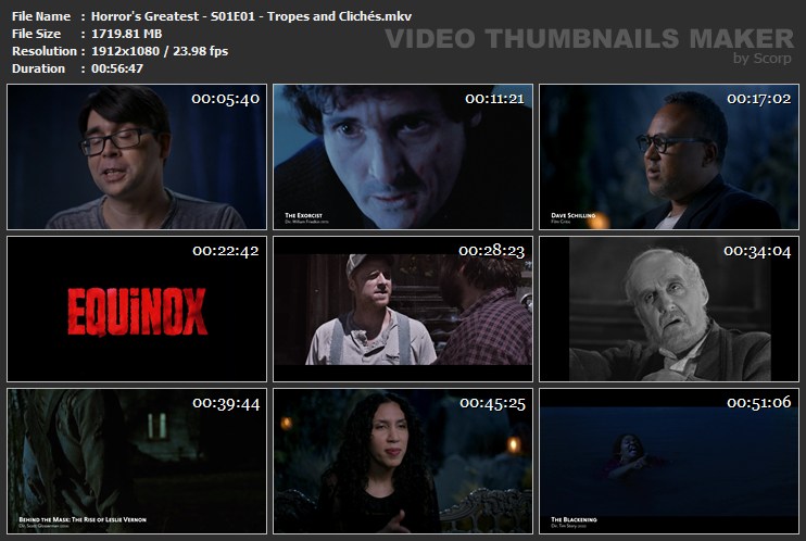 Horror's Greatest - S01E01 - Tropes and Clichés.mkv