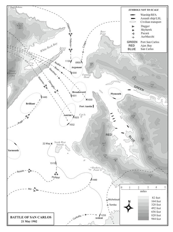 __Mapa_British ships and Argentine aircraft shot down, and their locations_TW_