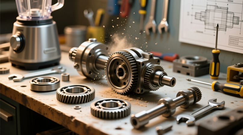 Ремонт редуктора кухонного комбайна