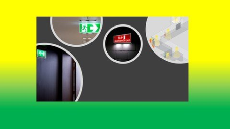 Emergency lighting. Dialux Evo.