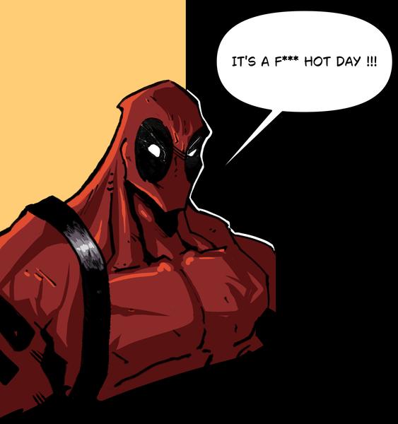 Deadpool hot day