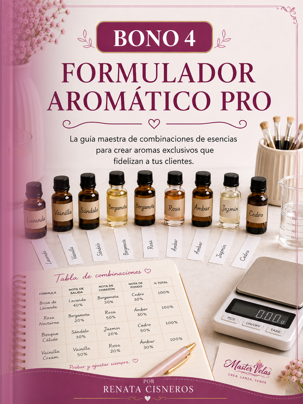 Bono 4 — Formulador Aromático Pro
