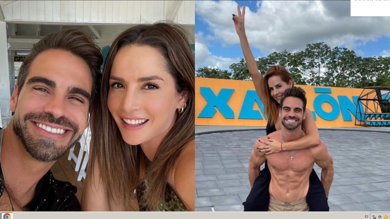 La romántica felicitación de cumpleaños de Carmen Villalobos a su guapo novio