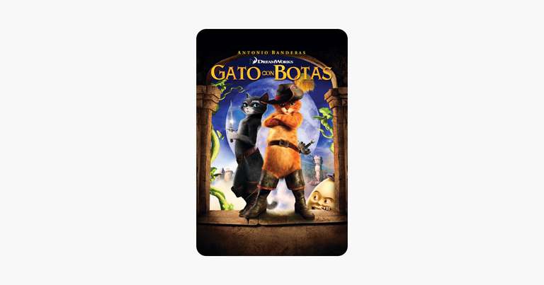 iTunes: El gato con botas 4K 
