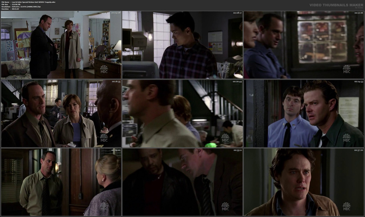 Law & Order Special Victims Unit S05E01 Tragedy.mkv