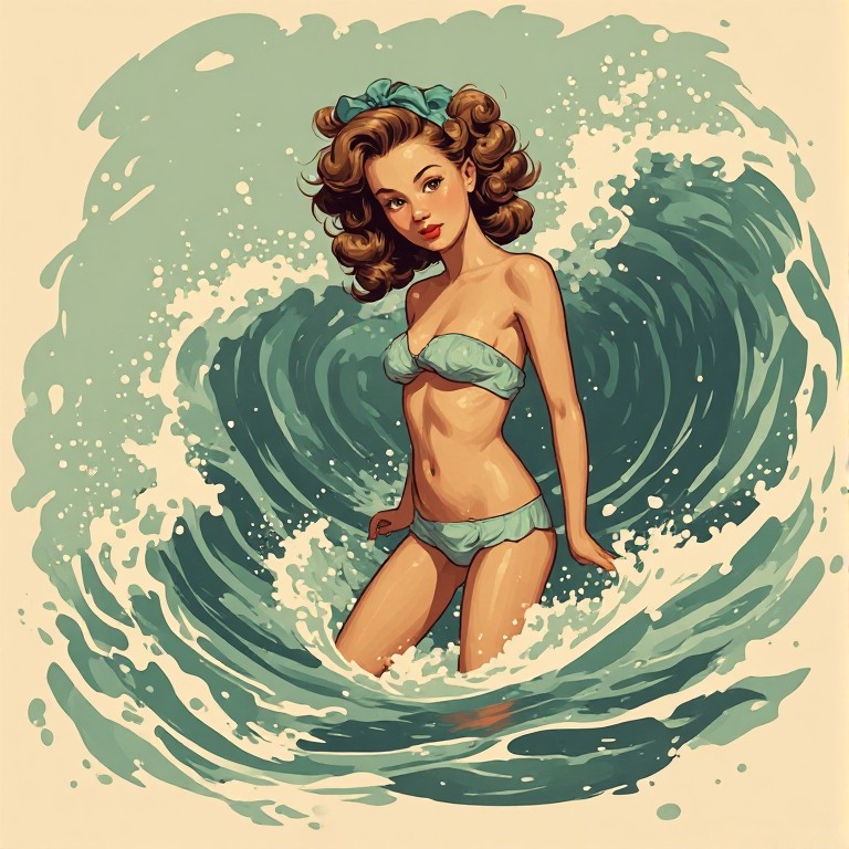 Pin-Up-style-Nakked-Young-Girl-(33)