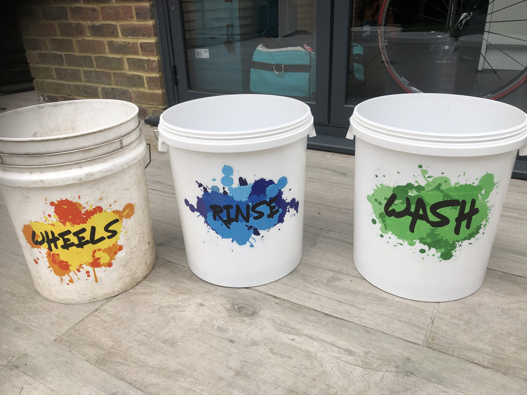 New buckets & stickers. Detailing World Forum