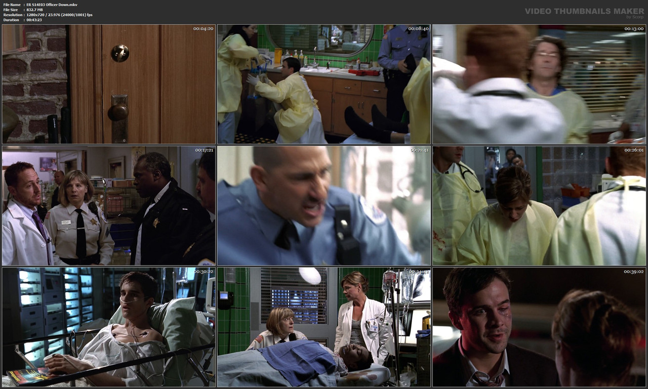 ER S14E03 Officer Down.mkv