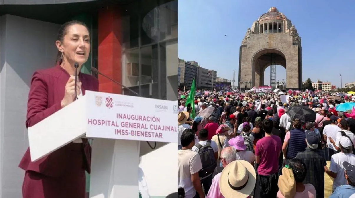 Gobierno de la CDMX corrige cifra de asistentes a la marcha del INE: Fueron 60 mil