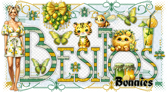 Besos Modelito Limonero bonnies