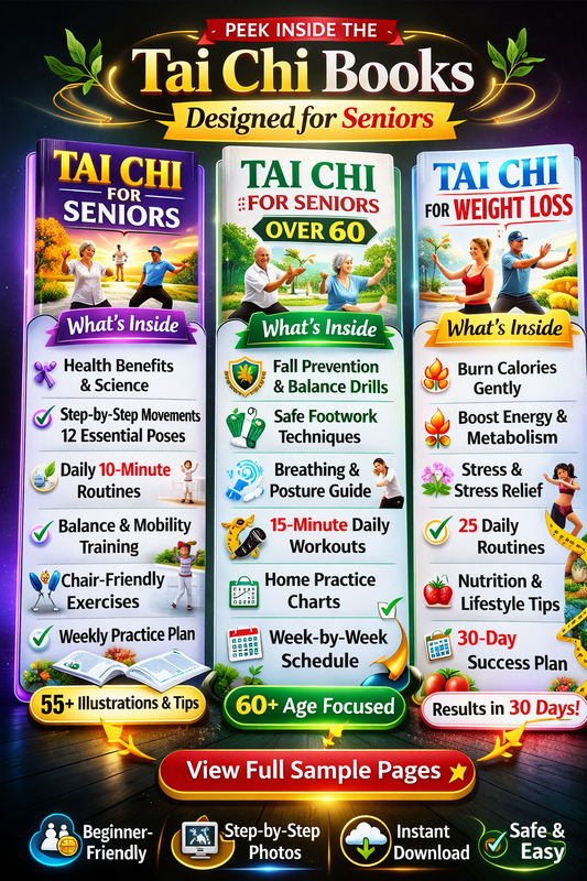 Look inside preview – Tai Chi bundle pages