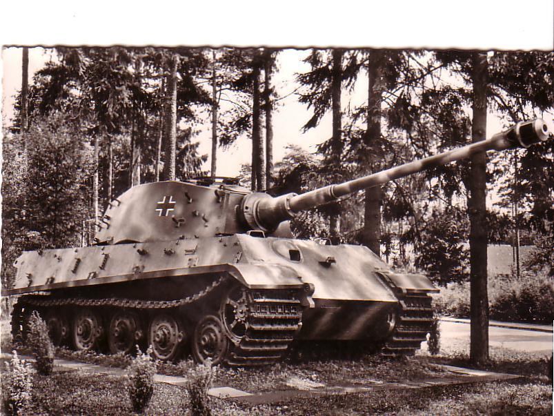AK-Foto.Königstiger.Deutscher Panzer im ll Weltk