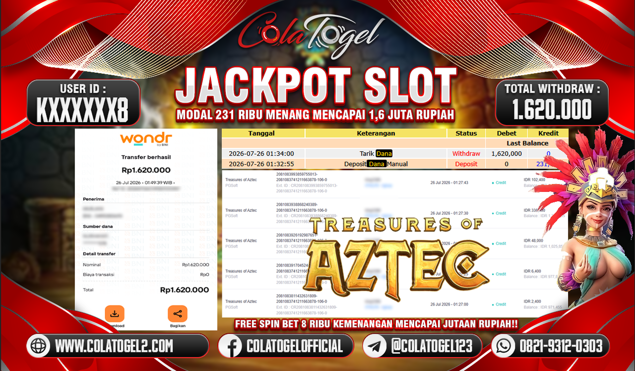 JACKPOT SLOT GACOR!!