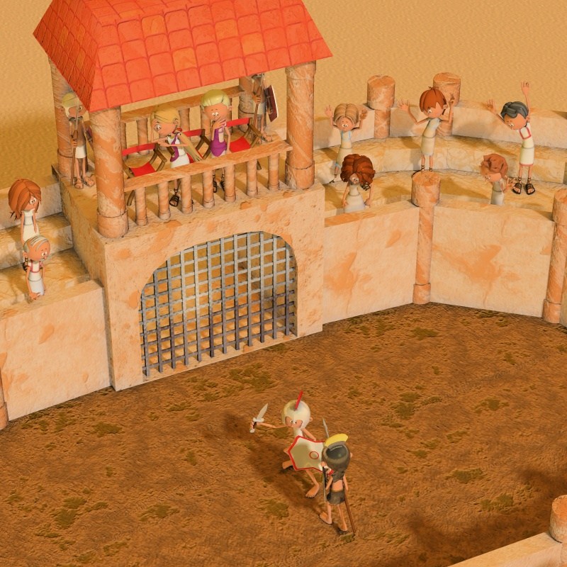 3DToons Roman Arena 3DToons Roman Arena