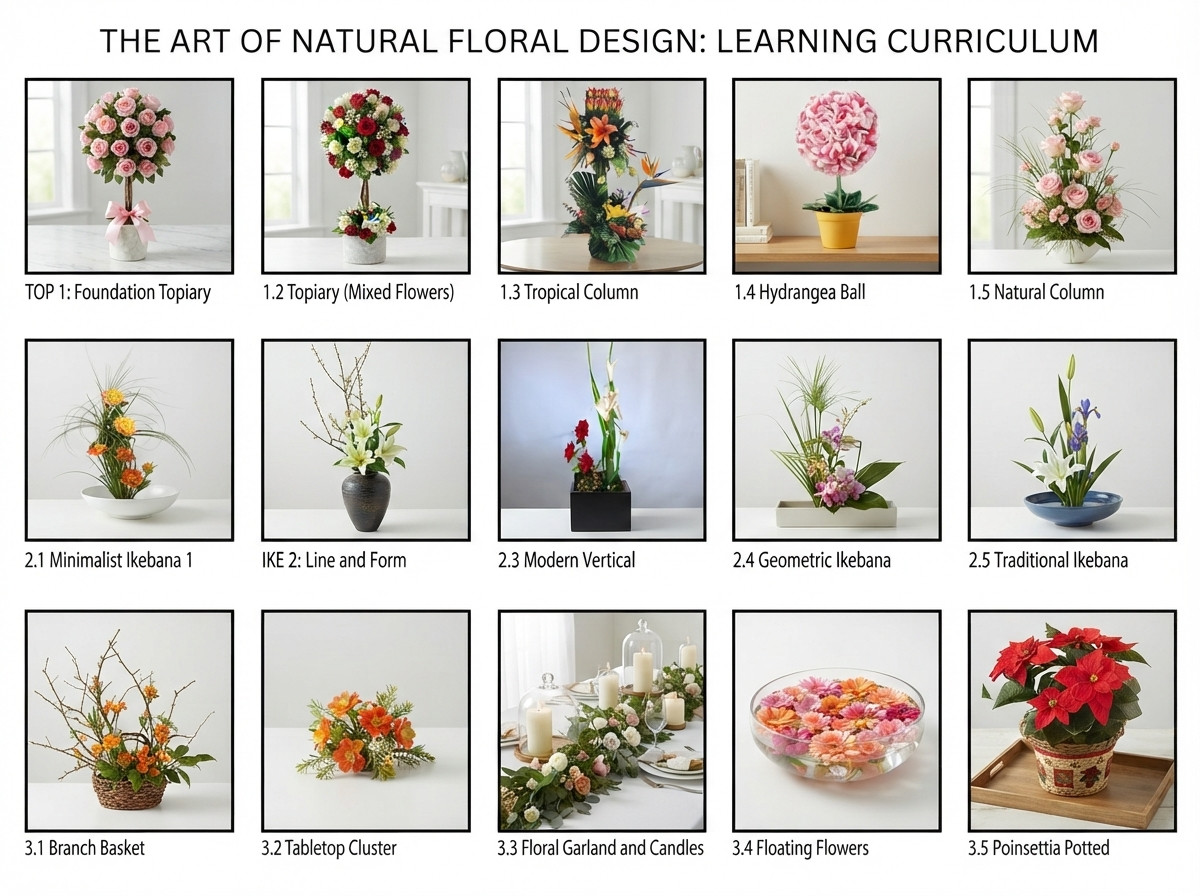 aprende a elaborar arreglos florales flores naturales