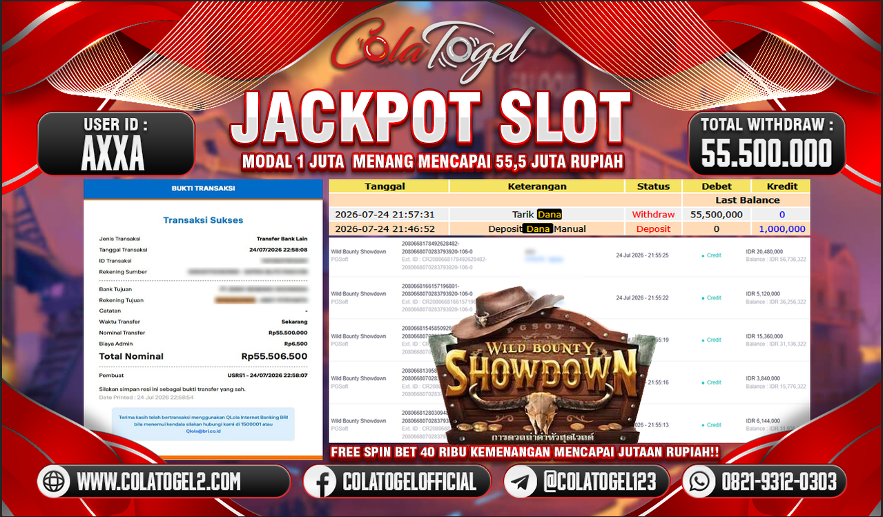 JACKPOT SLOT GACOR!!