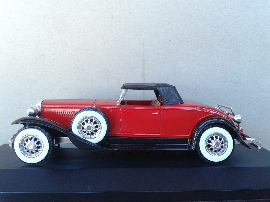 1931 Duesenberg J Murphy Convertible Victoria 2 (Solido - nº39 Coches inolvidables Salvat) (11)