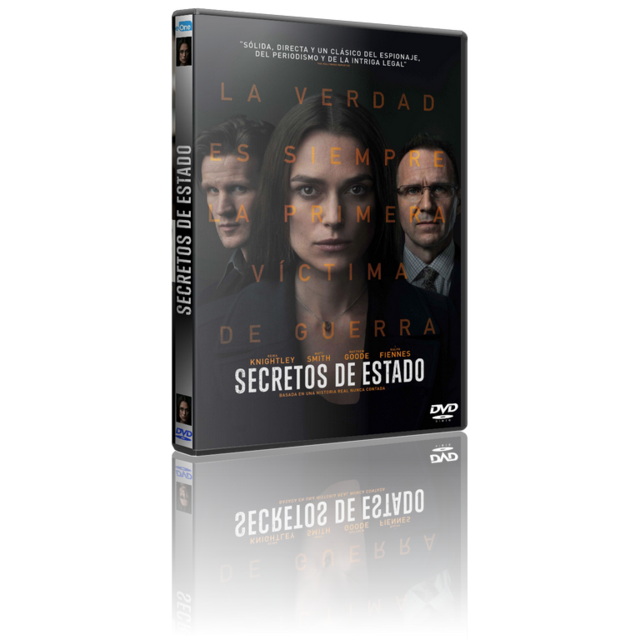 Portada - Secretos de Estado [DVD9Custom] [Pal] [Cast/Ing/Fr/Ita] [Sub:Varios] [Thriller] [2019]