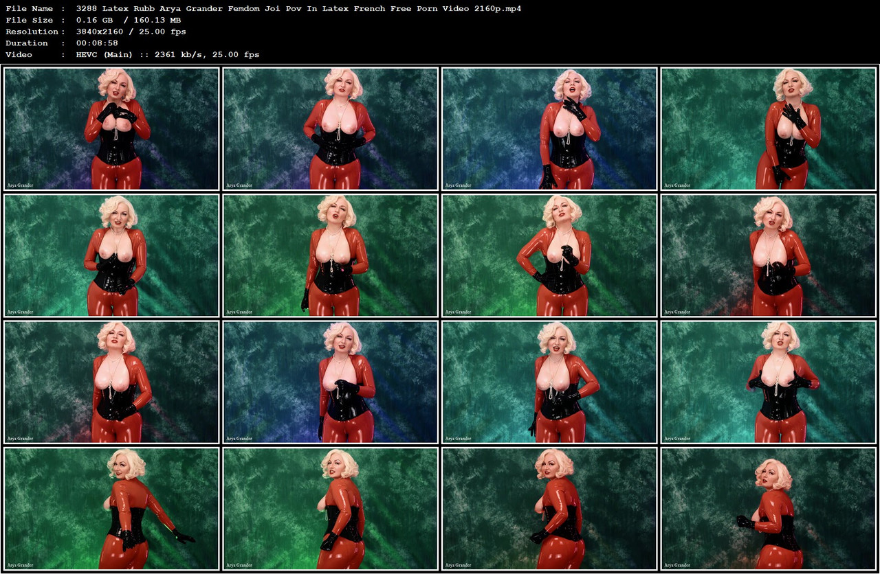 3288 Latex Rubb Arya Grander Femdom Joi Pov In Latex French Free Porn Video 2160p mp4