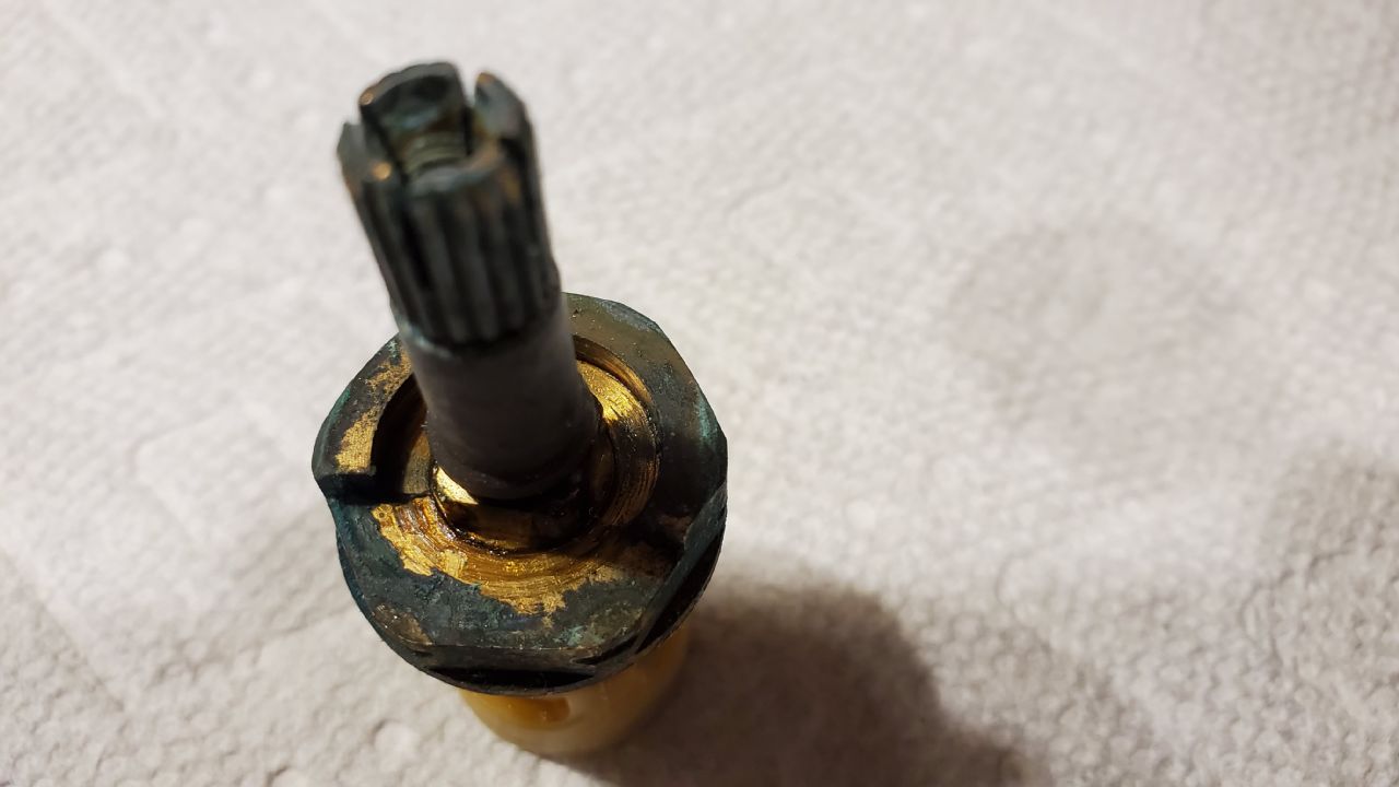 Faucet cartridge identification