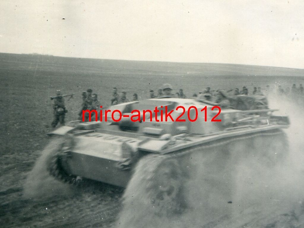 Foto, Wehrmacht, Stug, Sturmgeschütz im Einsatz,
