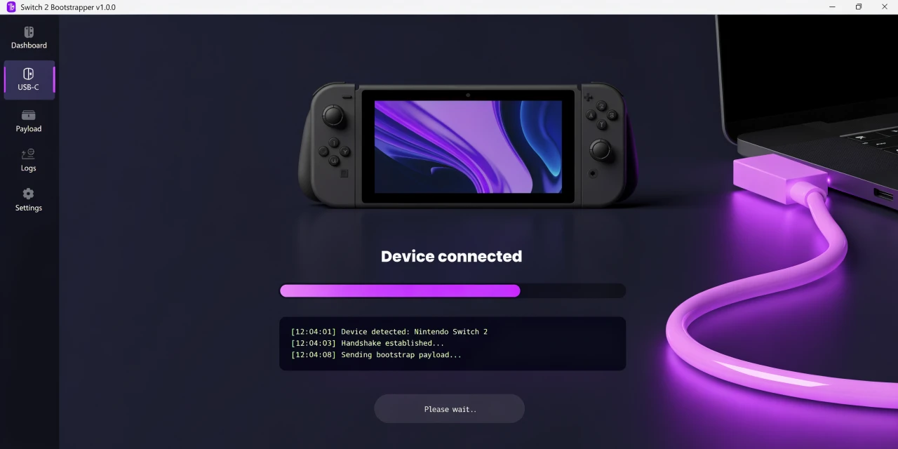 Switch 2 Bootstrapper Interface