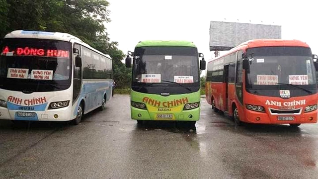 Nhà xe Anh Chính: Bắc Ninh - Thái Bình - Tiền Hải