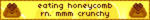 eating honeycomb rn mm crunchy blinkie