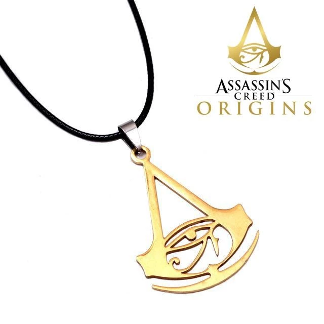 LÁNC medál Medalion Assassin's Creed ORIGINS Logo Assassin's Creed