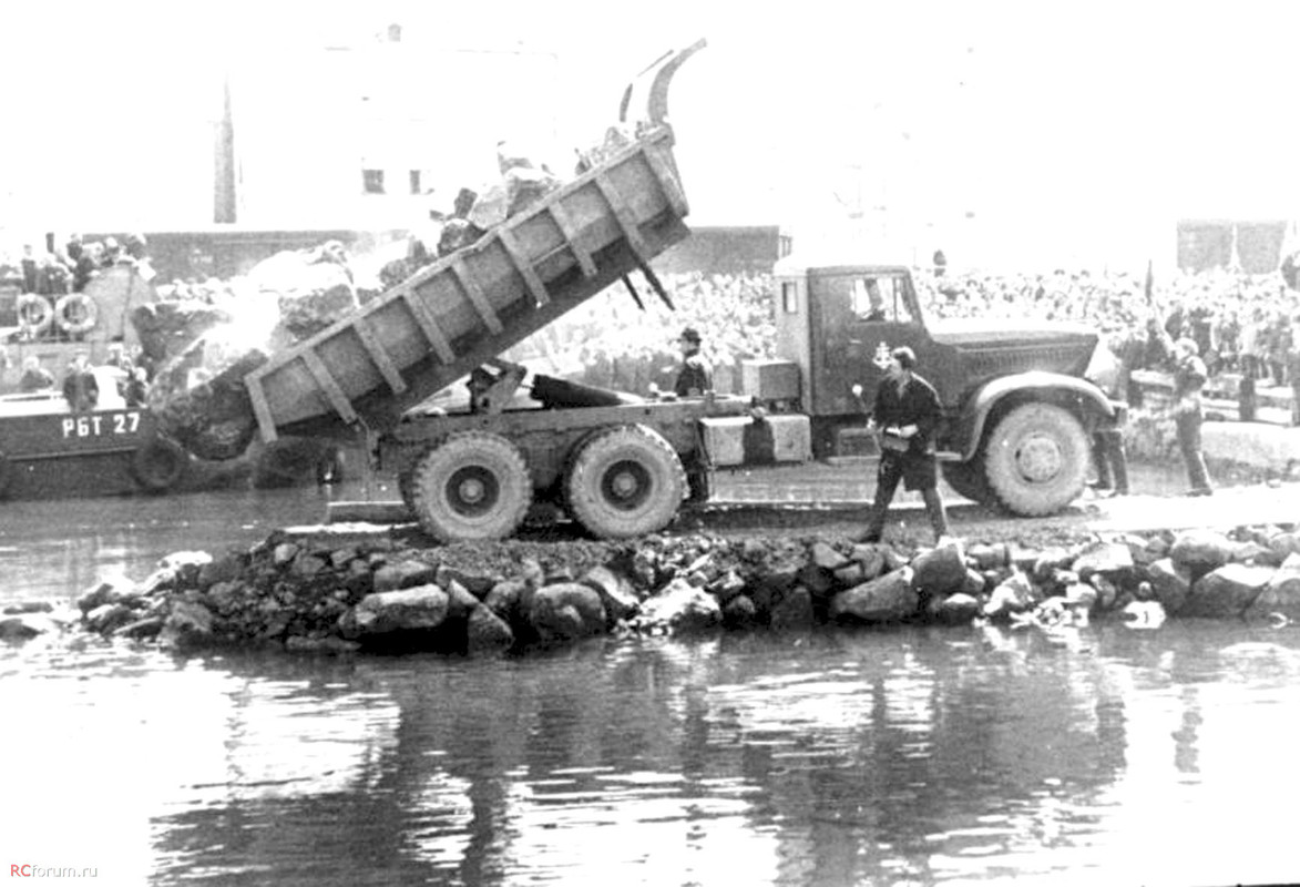 Краз-256Б выгрузка (4)